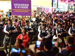 Défilé du Nouvel An chinois à Hong Kong