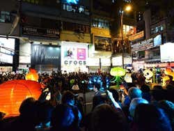 Défilé du Nouvel An chinois à Hong Kong