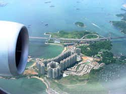 Se rendre à Hong Kong en avion