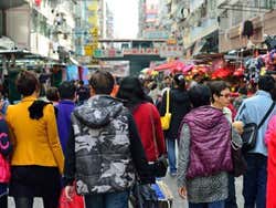 Visite de Mong Kok