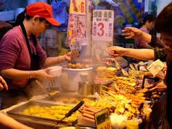 Street food à Mong Kok