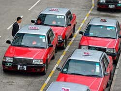 Taxis à Hong Kong